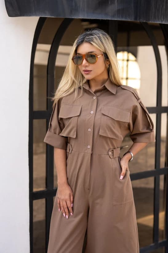 سرهمی زنانه مدل دوجیب لاکچری