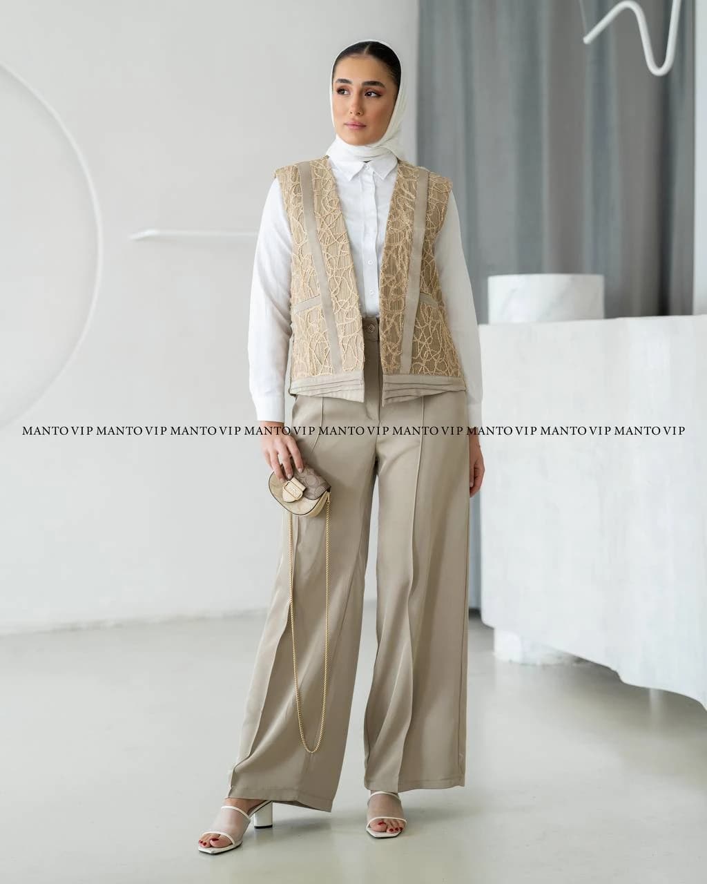 وست شلوار مزونی VIP
