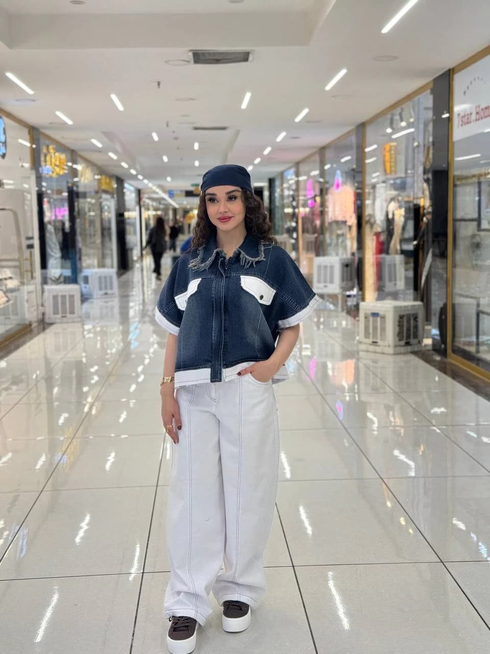 ست زنانه وست جین شلوار — عکس 3